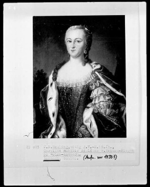Ehebildnisse Karoline Amalie und Christian Ernst zu Solms-Laubach — Caroline Amalie Adolfine von Nassau-Siegen, verheiratete Solms-Laubach