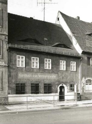 Meißen-Altstadt, Uferstraße 12. "Gasthaus zur Seemannsruhe" (Wohnhaus) (bezeichnet 1595)