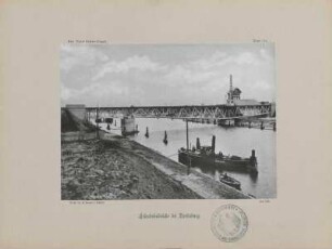 Blatt 14. Eisenbahnbrücke bei Rendsburg.
