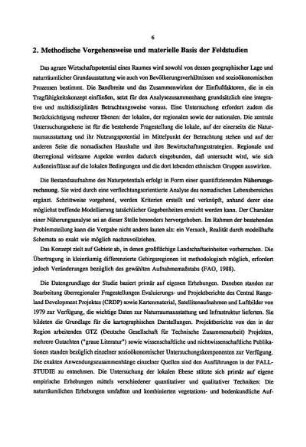 2. Methodische Vorgehensweise und materielle Basis der Feldstudien