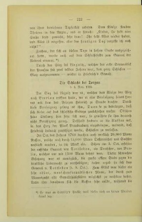Die Schlacht bei Torgau. d. 3. Nov. 1760
