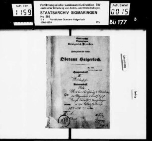 Militäraushebung und Rekrutierung im Allgemeinen; Auflösung der Landwehr, III. Faszikel