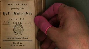 Gothaischer genealogischer Hof-Kalender : auf das Jahr .... 76. 1839