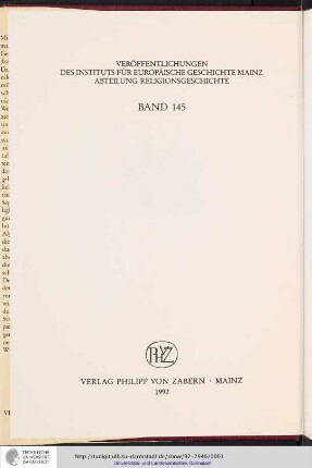 Predigt und Gesellschaft : die lutherische Orthodoxie in Ulm 1640 - 1740