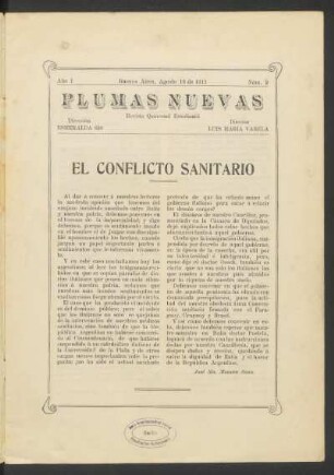 año 1, núm. 2 (agosto 16 de 1911)