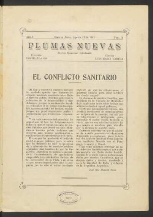 año 1, núm. 2 (agosto 16 de 1911)