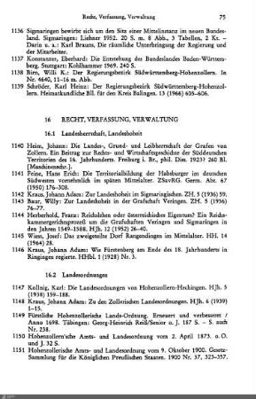 16.2 Landesordnungen