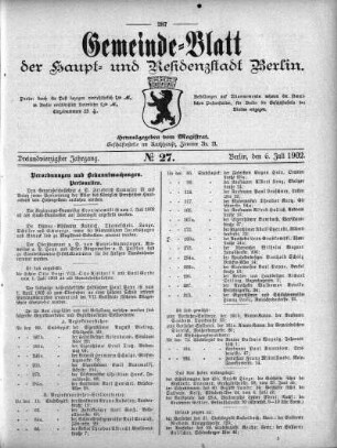 1902,27: No. 27, 6. Juli 1902