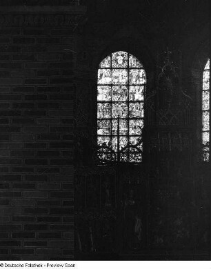 Bücken. Stiftskirche Sankt Materniani et Sankt Nicolai. Innenraum. Fenster