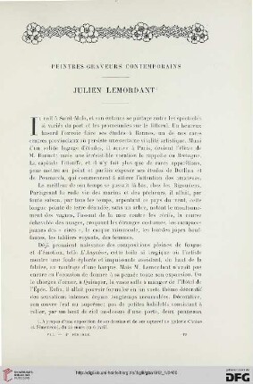 4. Pér. 7.1912: Julien Lemordant : peintres-graveurs contemporains