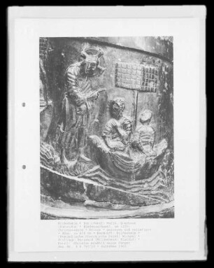 Bernwardssäule & Christussäule — Die Berufung der Apostel Petrus und Andreas