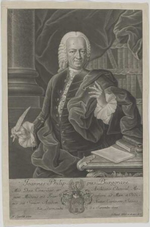 Bildnis des Joannes Philippus Burggrave