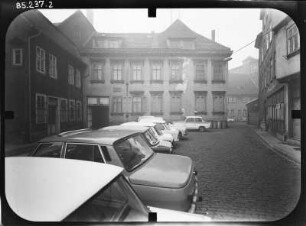Erfurt-Altstadt, Lange Brücke. Wohnhaus. Straßenfront