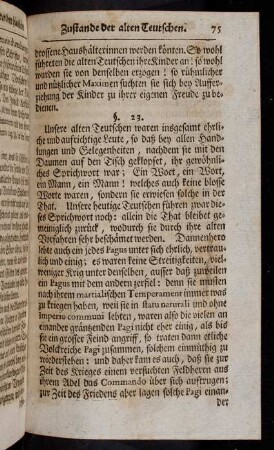 75-87, Unsere alten Teutschen waren insgesamt...