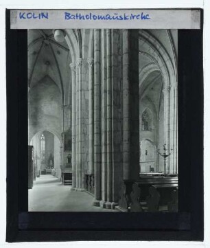 Kolin, St. Bartholomäus : Innenansicht