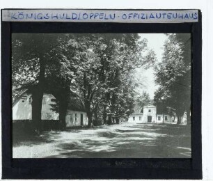 Königshuld, Offiziantenhaus der Stahlwaren u. Kleineisenfabrik (18. Jh.)