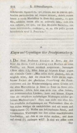578-612 Klagen und Gegenklagen über Proselytenmacherey