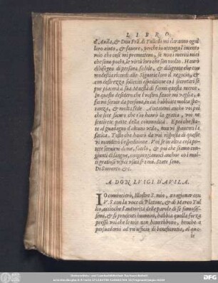 A Don Luigi D'Auila.