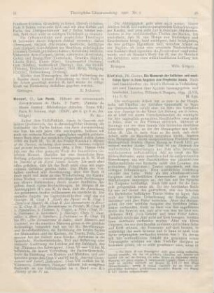 36-37 [Rezension] Diettrich, Gustav, Die Massorah der östlichen und westlichen Syrer in ihren Angaben zum Propheten Jesaia