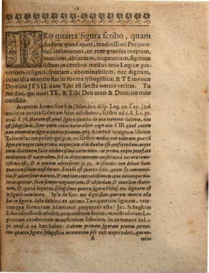 Quarta figura, quam Galenus medicus et logicus doctissimus invenit