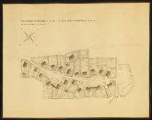 Werksiedlung Kaltenbrunnen (Vorarlberger Illwerke), Bregenz: Lageplan mit Gartenplan 1:500