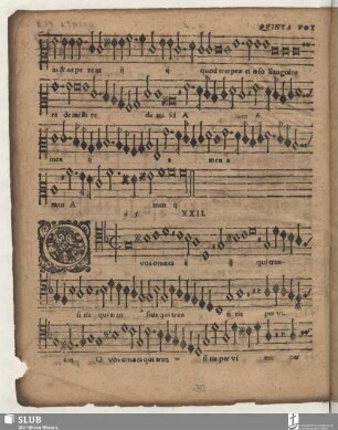 XXII. O vos omnes