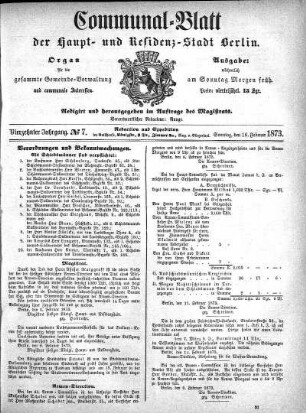 1873,7: No. 7, 16. Februar 1873