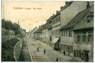 Grünhain. Markt