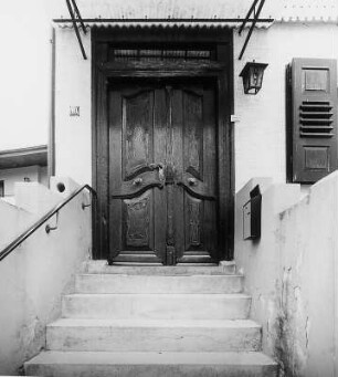 Sachteil Haustür (Wohnhaus); Reinheim, Am Biet 10