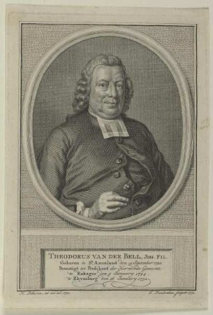 Bildnis des Theodorus van der Bell