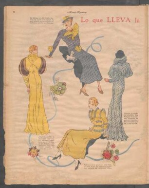 Lo que lleva la mujer chic [Dibujos]