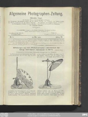 Nr. 8. 23. Mai 1902. Jahrg. IX.