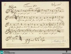 Wiegenlied - JWK Mus.Ms. B 6 : Coro maschile; A; StrK WoO 8.38