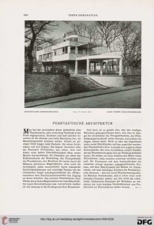 Phantastische Architektur