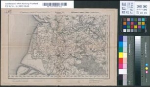 Karte von Frankreich 1:80.000. Gruppe II: Montreuil 6 D. [Kartographische Abtheilung der Königl. Preuss. Landes-Aufnahme]