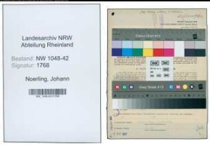 Entnazifizierung Johann Noerling , geb. 27.10.1901 (Maurer)
