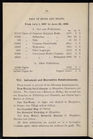 26-27, VII. Industrial and mercantile establishments