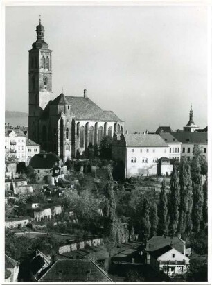 Stadtkirche von Kuttenberg, Tschechien, Böhmen und Mähren