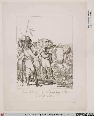 Bildnis Friedrich Wilhelm, Herzog von Braunschweig-Lüneburg-Oels (der "Schwarze Herzog")