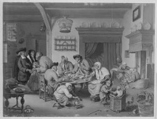 Ein Affen-Cafe