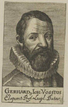 Bildnis des Gerhardus Ioh. Vossius
