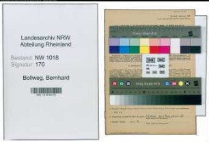 Entnazifizierung Bernhard Bollweg , geb. 04.11.1898 (Chemiker)
