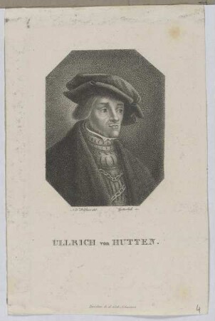 Bildnis des Ulrich von Hutten