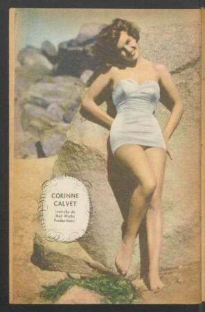 Corinne Calvet (estrella de Hal Wallis Productions) - [Fotografía]