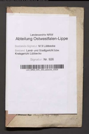 Erblasser: Meier, Heinrich: