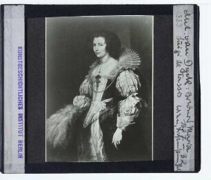 Dyck, Bildnis der Maria Louise von Tassis (Wien LM GE58)