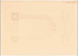 Stadion, Posen: Grundriss (Vorschlag 1) 1:500