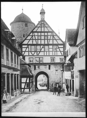 Langenburg. Stadttor