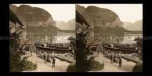 Anlegestelle der Ausflugsdampfer, Hallstatt