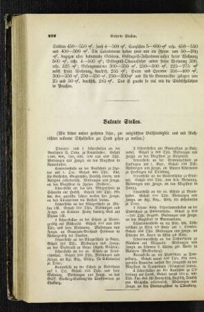 Vakante Stellen